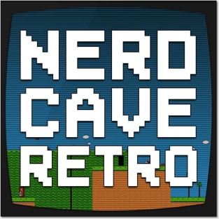 Nerd Cave Retro "Album Cover" Design Posters and Art